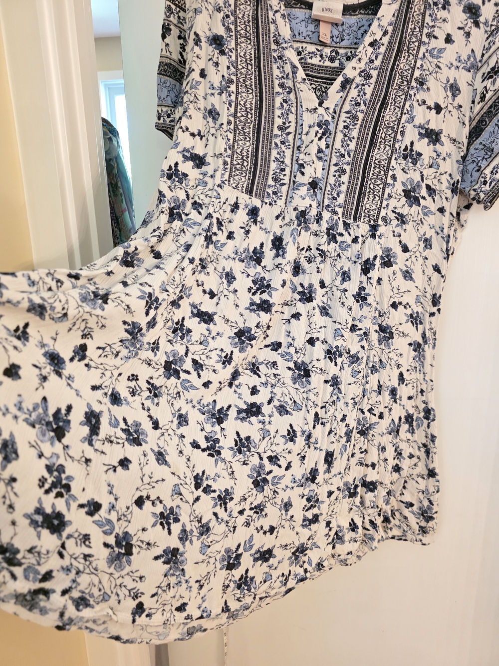 Knox Rose Floral Boho Dress/tunic - Picture 5 of 8